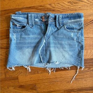 Abercrombie & Fitch Blue Denim Mini Skirt